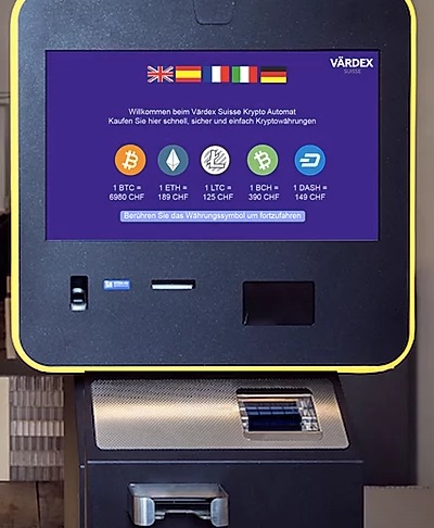 Värdex Bitcoin Automaten