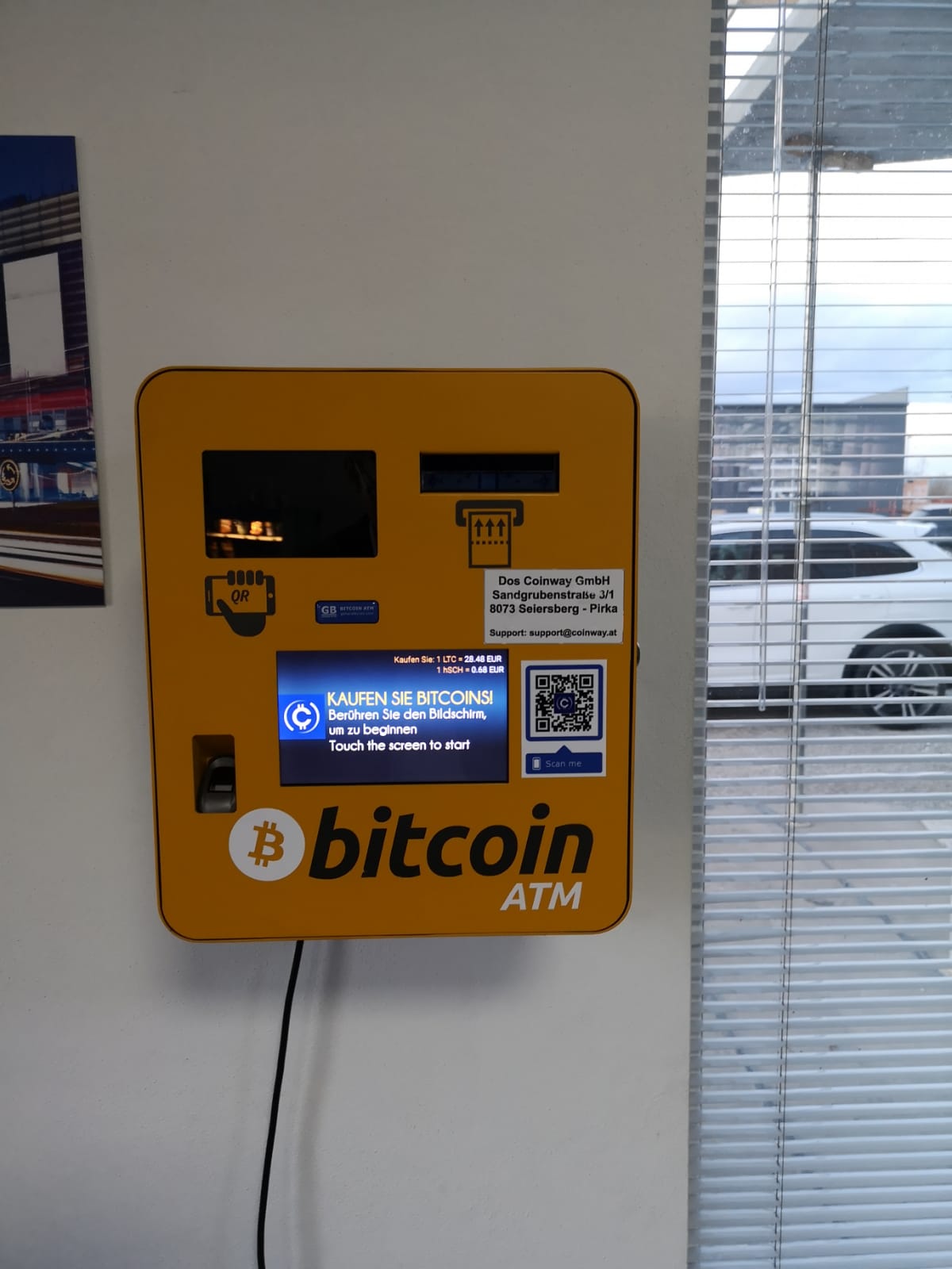 Bitcoin Automat Gedersdorf Theiss