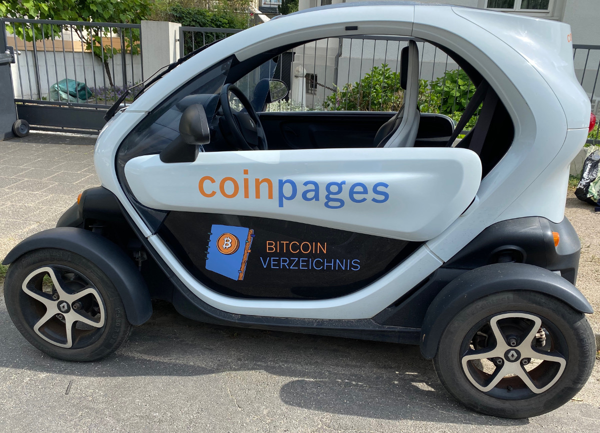 Coinpages mobil unterwegs
