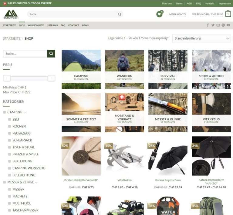 Survival Shop SURVIVO 5 survival shop SURVIVO BITCOIN 768x710