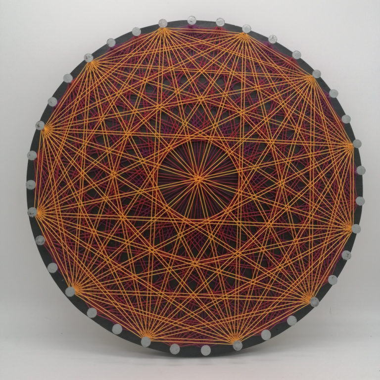 Green Times Shop - Kunst/Lifestyle 6 String Art Blockchain Green Times Shop 768x768