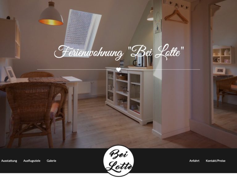 Ferienwohnung "Bei Lotte" in Schwarmstedt 4 ferienwohnung bei lotte schwarmstedt2 768x582