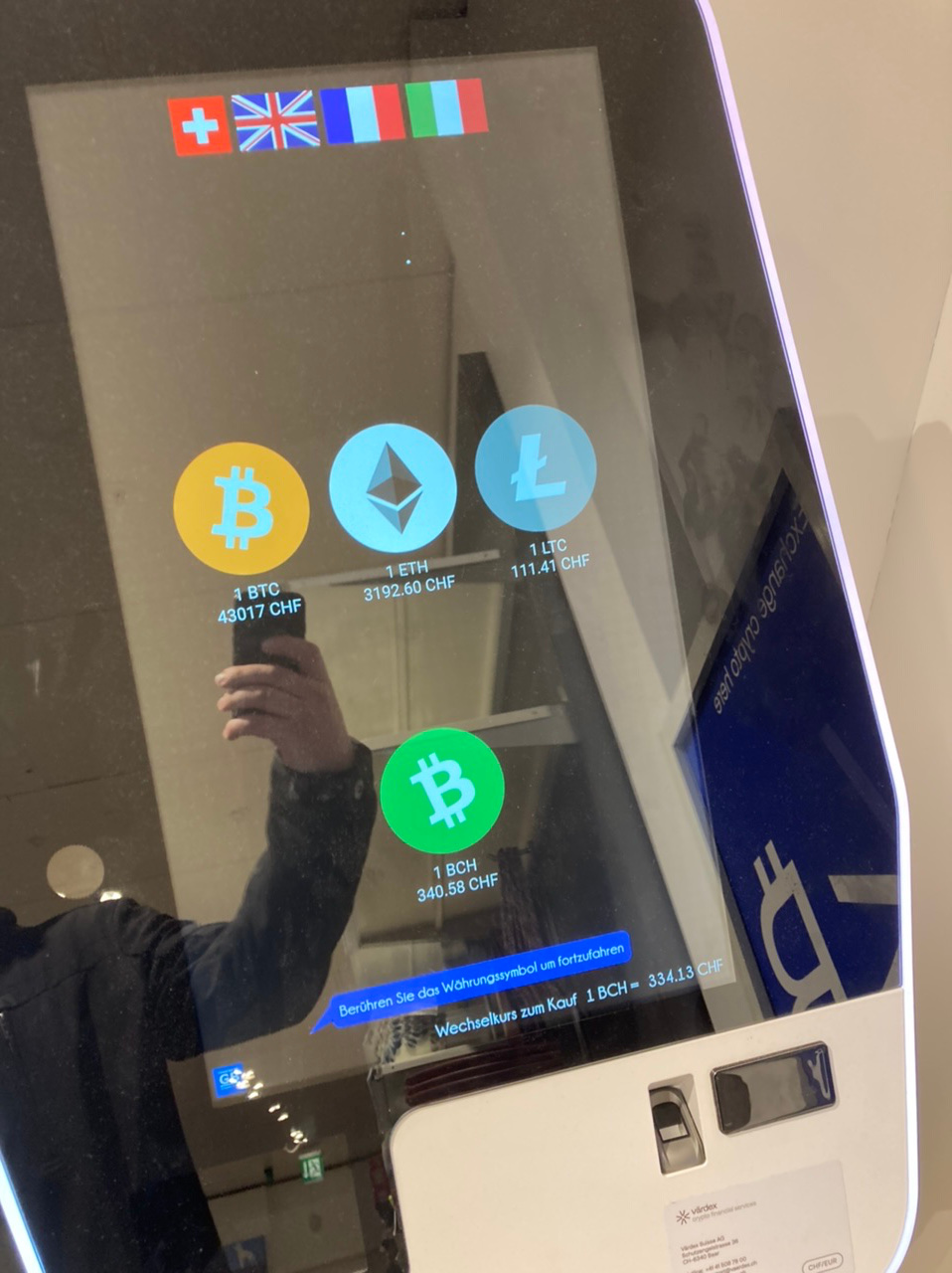 Bitcoin Automat Letzipark