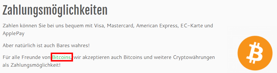 Wald-Hotel Heppe akzeptiert Bitcoin
