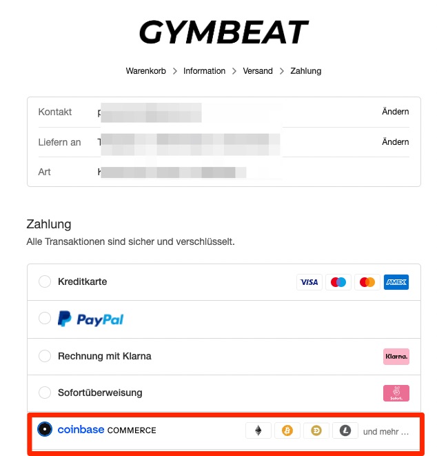 gymbeat akzeptiert bitcoin