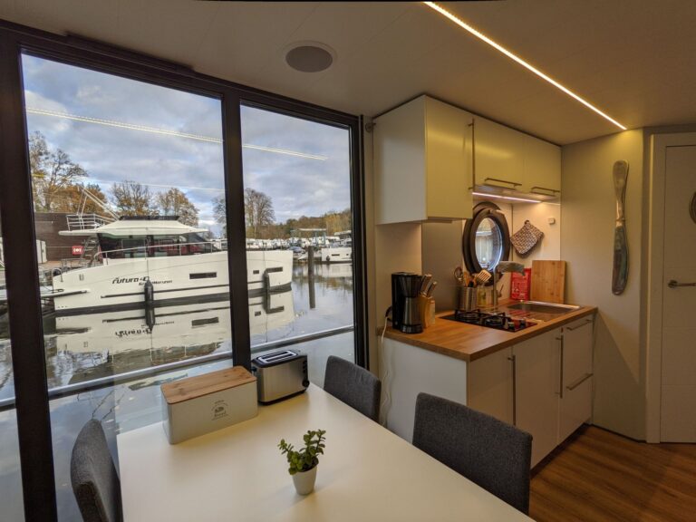 Hausboot 'Dragonfly' 10 Salon 4 768x576