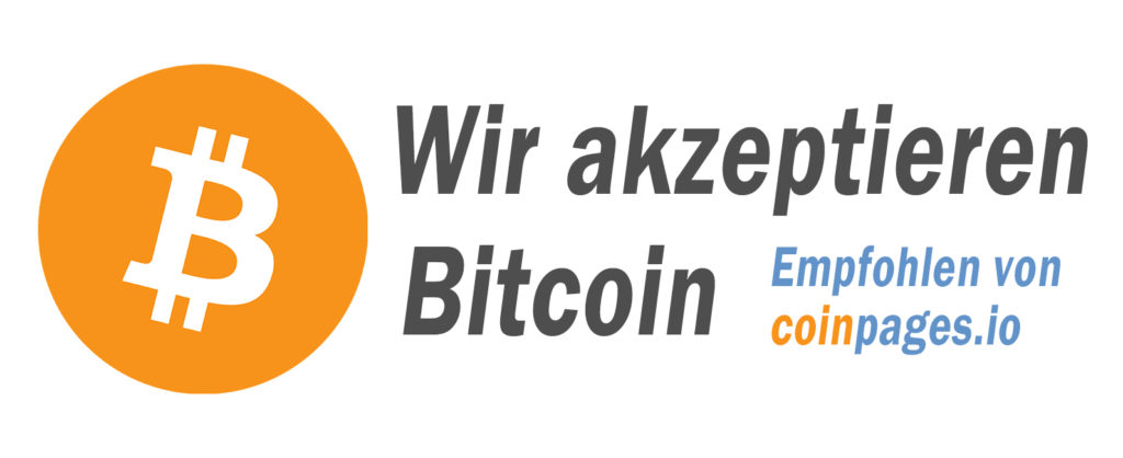 Wir akzeptieren Bitcoin - Empfohlen von Coinpages