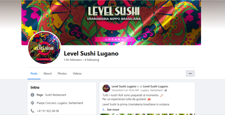 2022 12 20 19 59 57 Level Sushi Lugano   Lugano   Facebook 768x394
