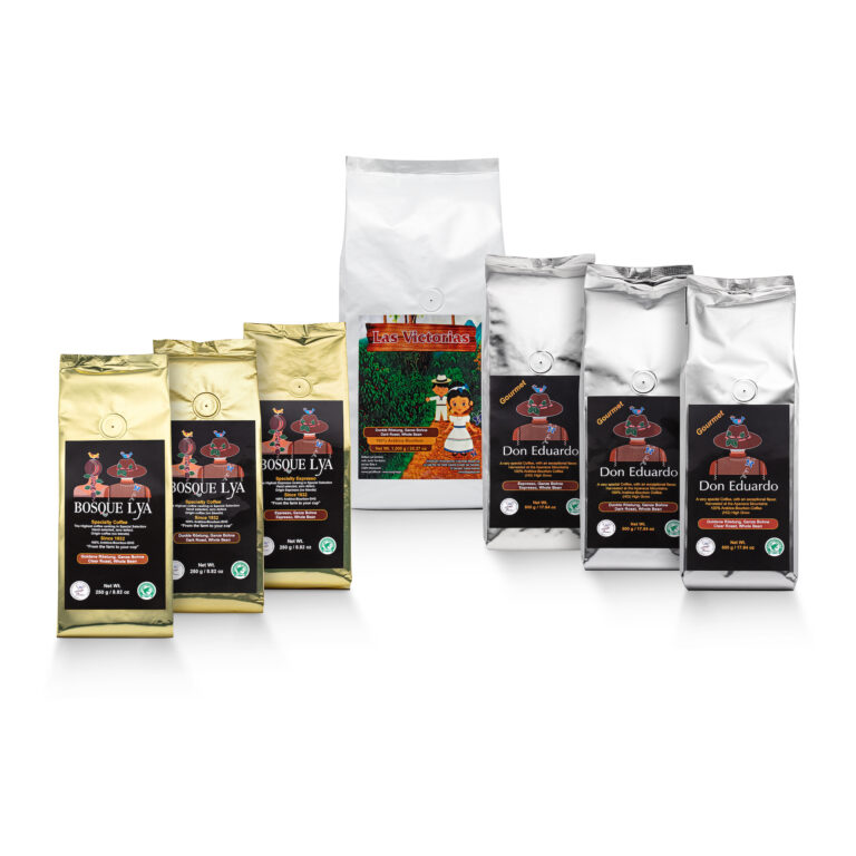 LyaCoffee - Kaffee direkt von der Plantage aus El Salvador 6 Probierpaket ganze Bohne 01 768x768