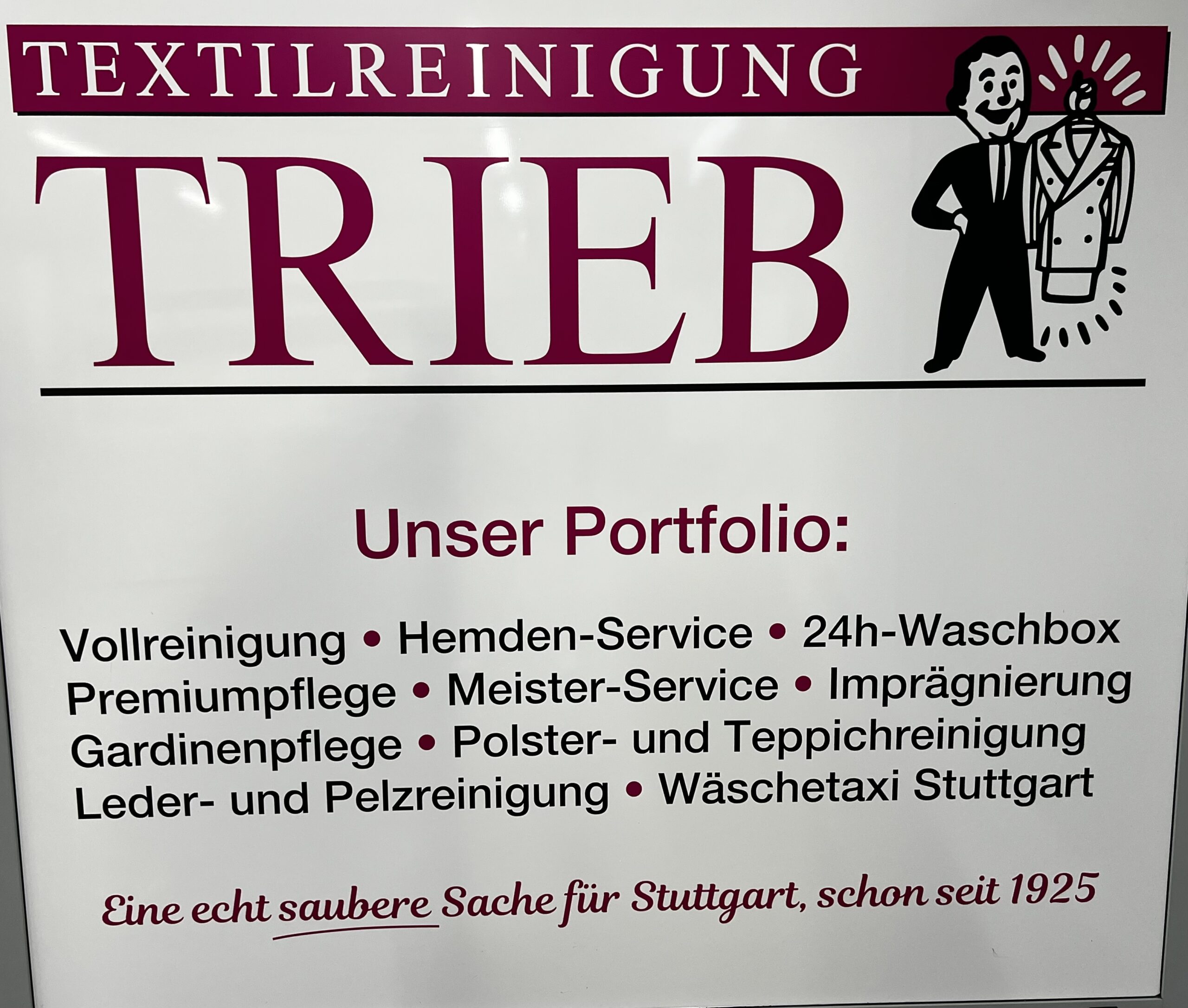 Textilreinigung Trieb - Filiale Hauptbahnhof Stuttgart 6