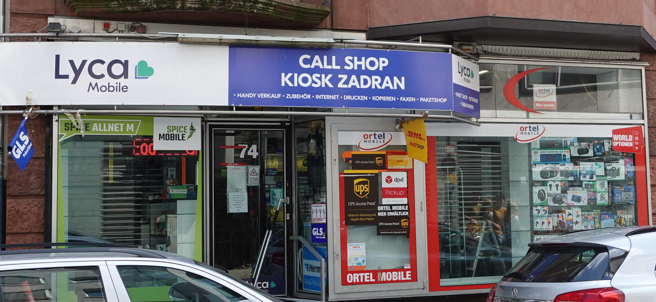 Zadran Kiosk Call Shop