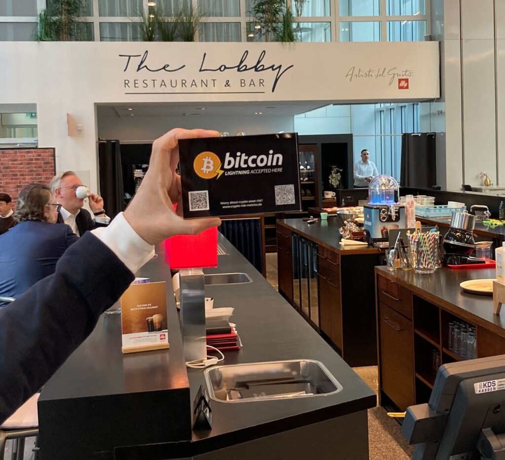 The Lobby Frankfurt Bitcoin