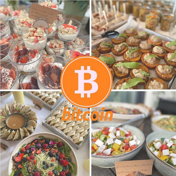 Alua Vegan Catering & Café Bitcoin und Ethereum