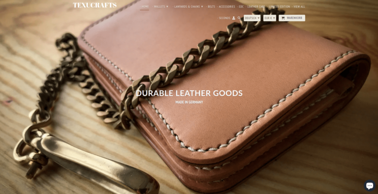 TexuCrafts - durable leather goods 5 TexuCrafts home 768x395