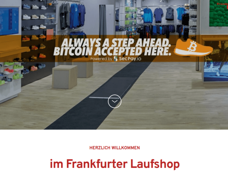 Frankfurter Laufshop Bitcoin 768x582