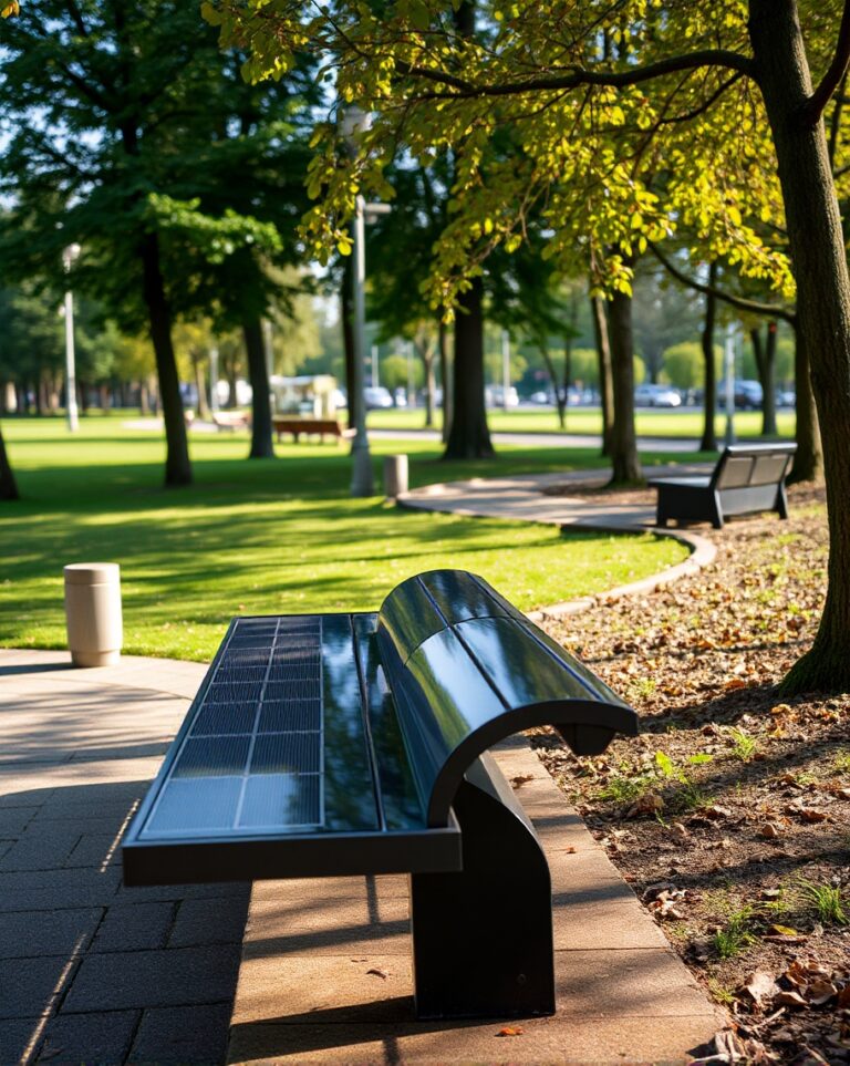 Solar Bench - Smart City Furniture 6 niroxx solar bench 768x963