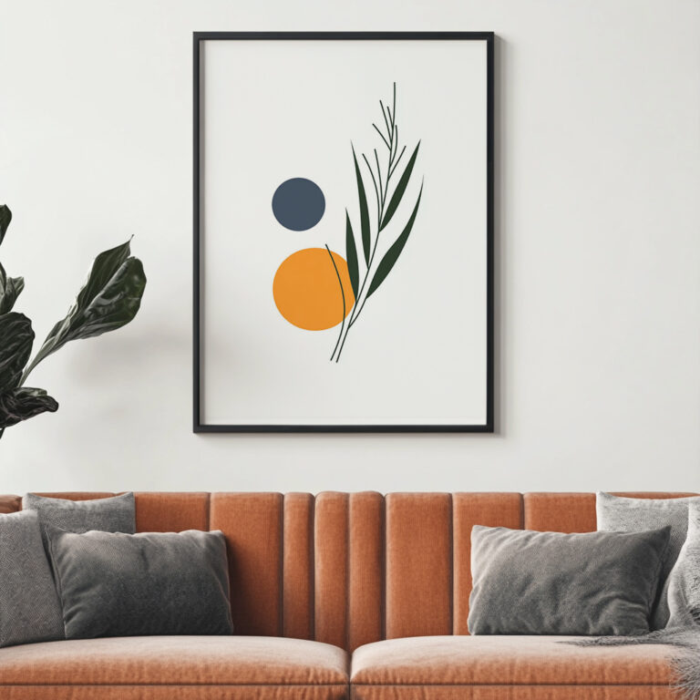 BlockArtisans – Kunstprojekte im Bitcoin Kontext 7 poster Natural Balance mockup 768x768