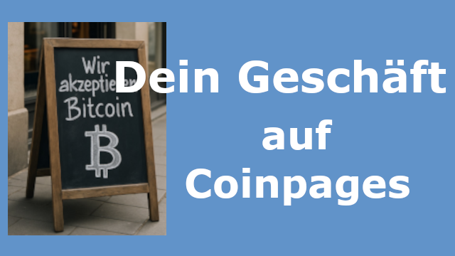 Dein Geschäft auf Coinpages