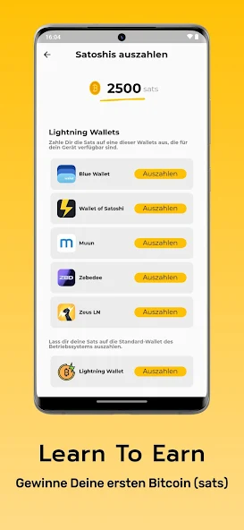 Simple Bitcoin App - Learn & Earn 4 2