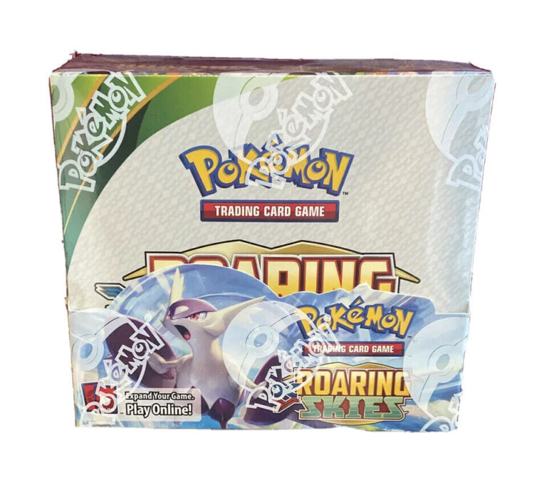 TCGMasterShop.com – Your Trusted Marketplace for Authentic Pokémon TCG Booster Boxes 8 pokemon tcg xy roaring skies booster display box 36 packs eng e0aebf56 768x685