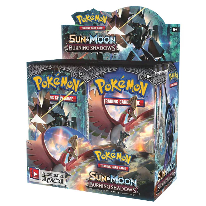 TCGMasterShop.com – Your Trusted Marketplace for Authentic Pokémon TCG Booster Boxes 15 sm3 burning shadows booster box